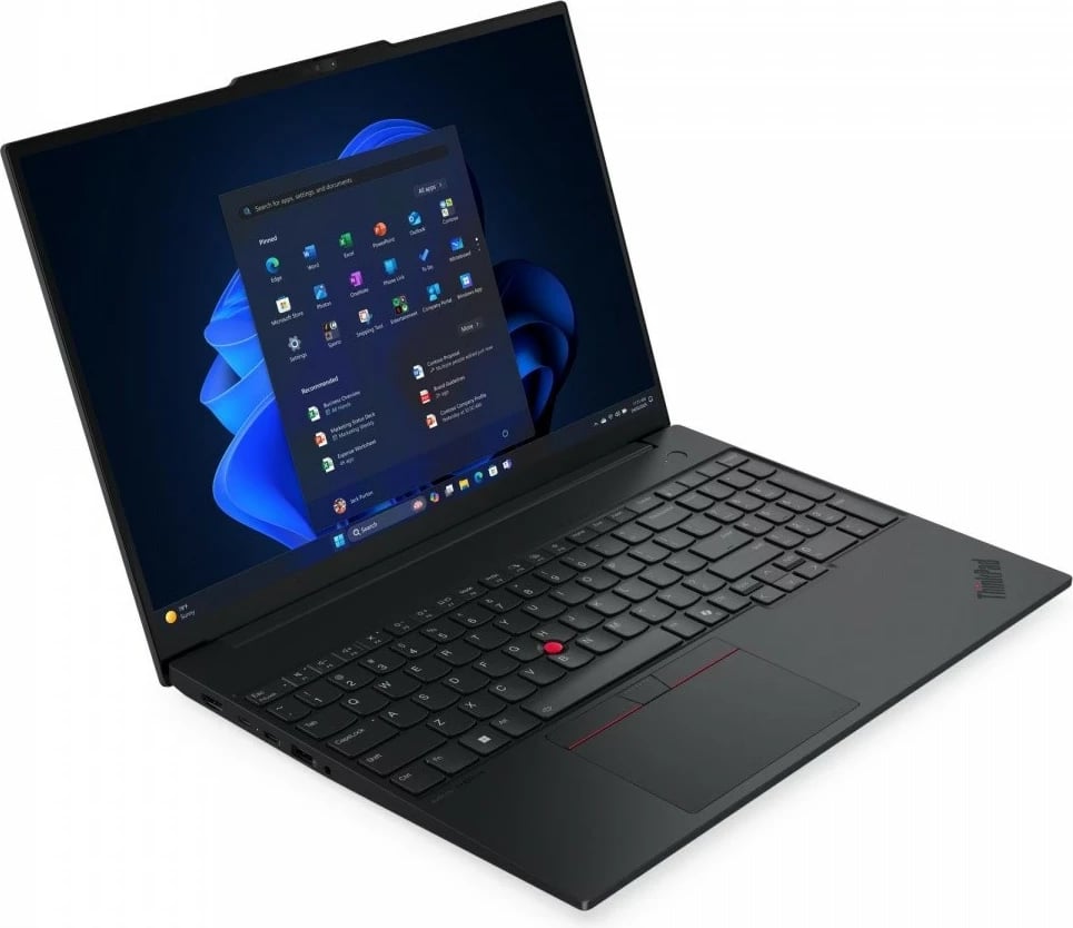 Laptop Lenovo ThinkPad E16 Gen 3 21SR0070PB, 16", Intel Core Ultra 5 225U, 16 GB RAM, 512 GB SSD, Windows 11 Pro, Zi
