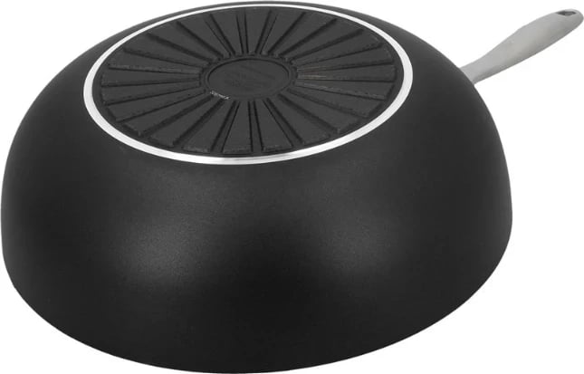 Tigan Wok DEMEYERE INDUSTRY 3, 28 CM, Inoks