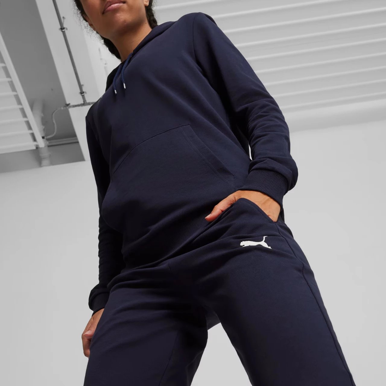 Pantallona sportive për femra Puma, navy