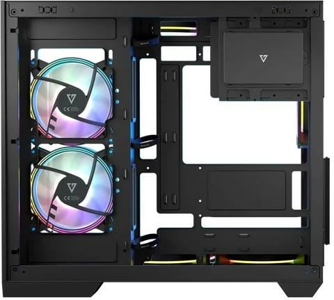 Kasë MODECOM Volcano Panorama APEX ARGB 3F Midi, Gri