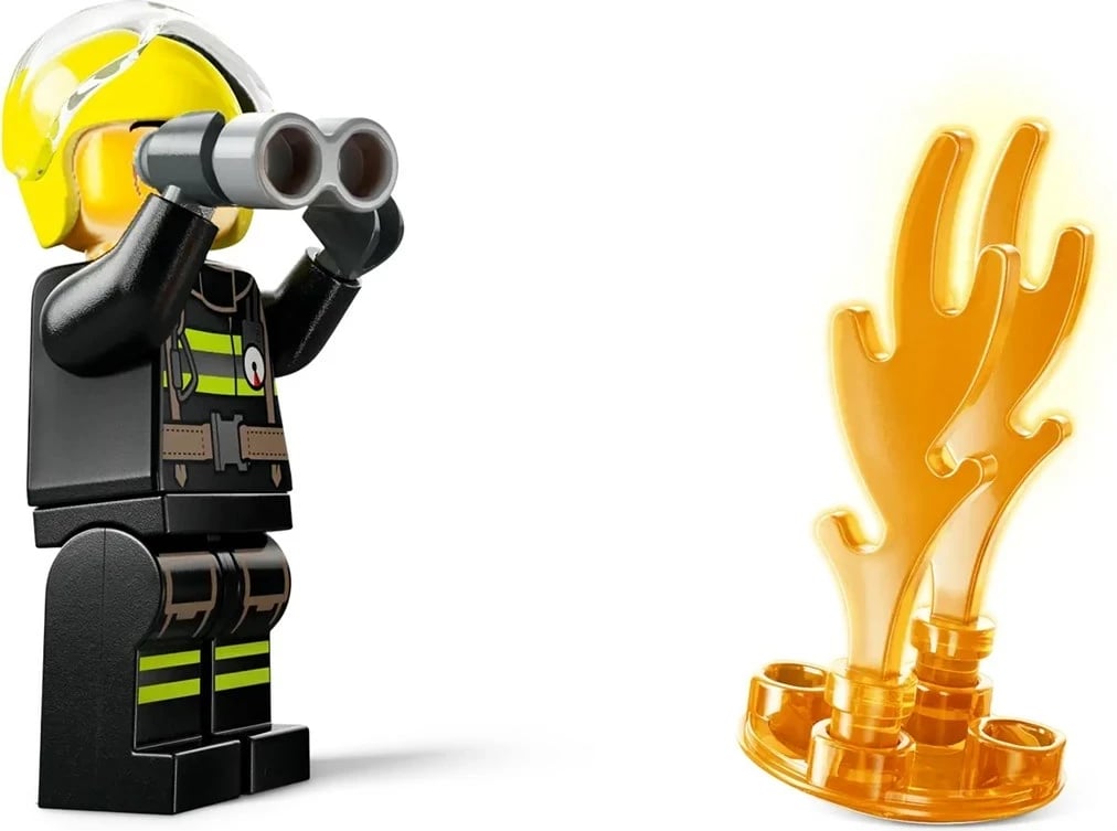 Helikopter i zjarrfikësve LEGO City 60411, 85 pjesë