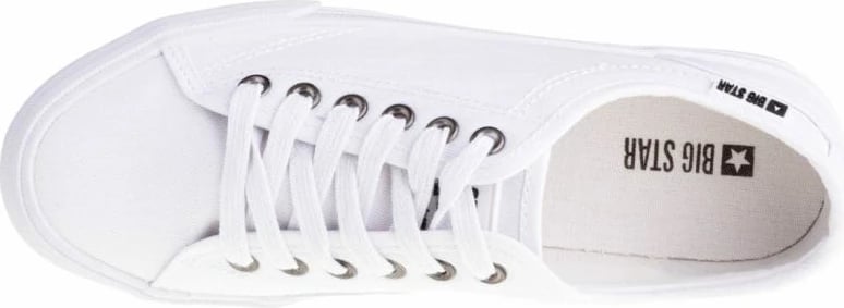 Këpucë Big Star për femra, të bardha