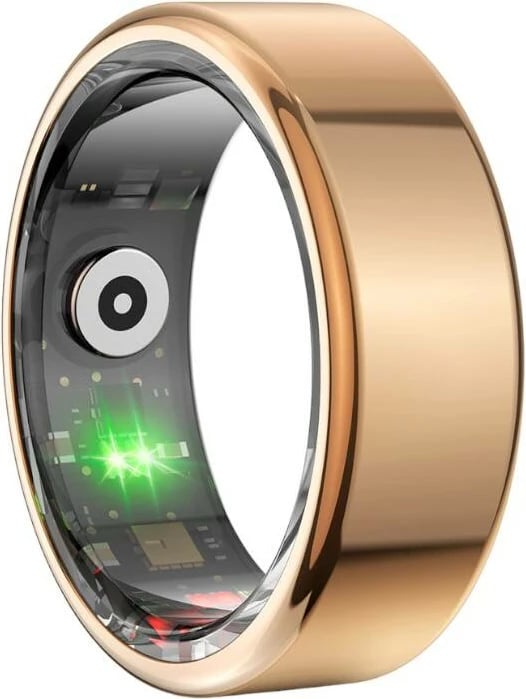 Unazë e mençur Colmi R02, 21.3mm, Gold, për shëndet dhe sport