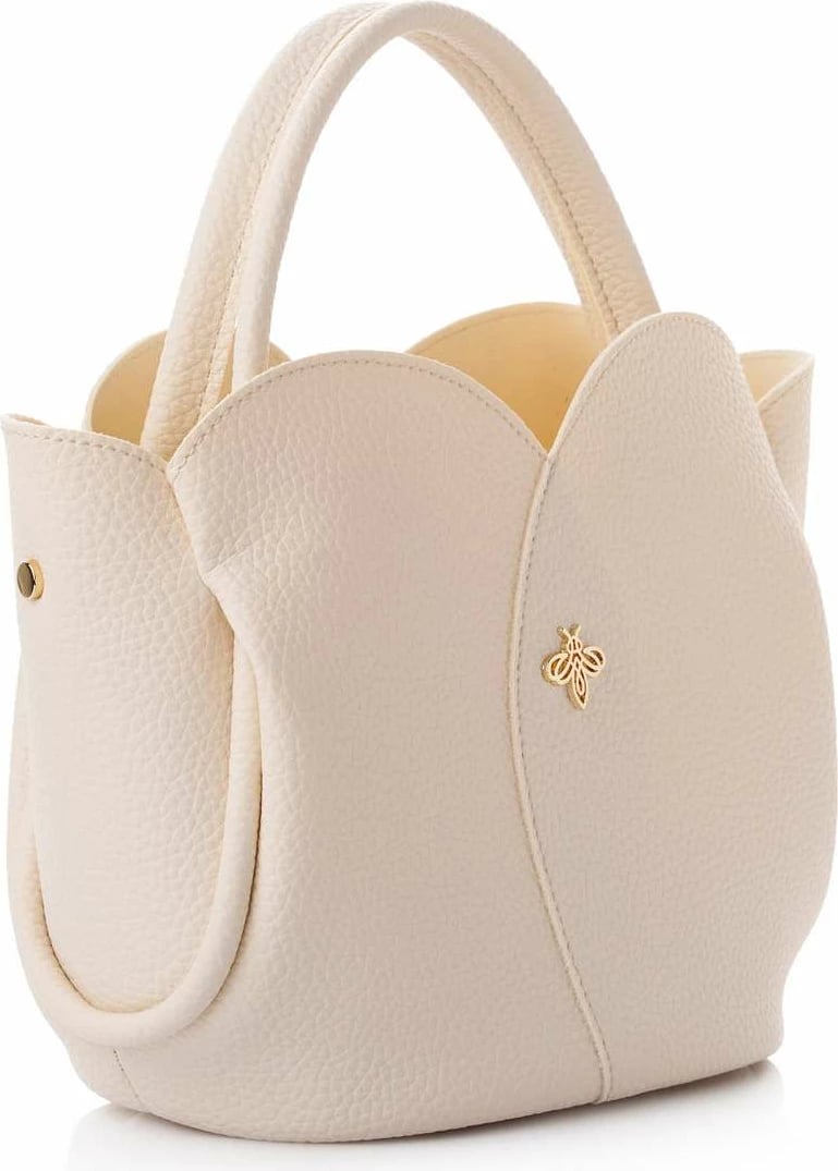 Çantë shpatullë Lucky Bees, Arden, ngjyrë krem