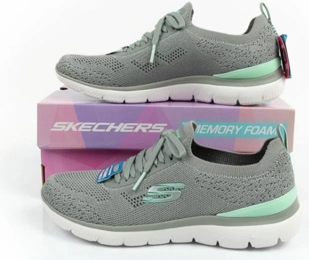 Atlete për femra Skechers, të gjelbra