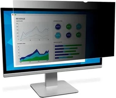 Filtër privatësie 3M PF490W3E për monitor 49 inç, 32:9, anti-glare, black
