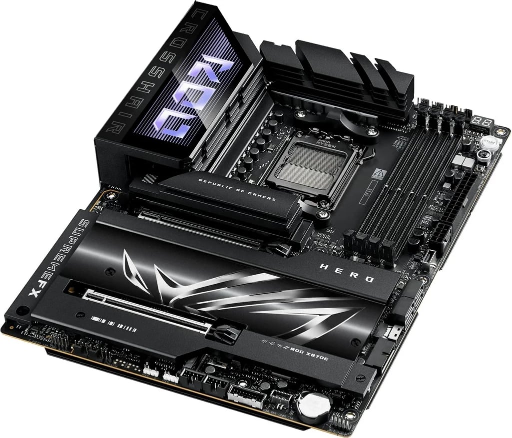 Pllakë amë ASUS ROG CROSSHAIR X870E HERO, Socket AM5, ATX Pllakë amë ASUS ROG CROSSHAIR X870E HERO, Socket AM5, ATX