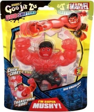 Figurë aksioni Goo Jit Zu Marvel Goo Shifters Red Smash Hulk
