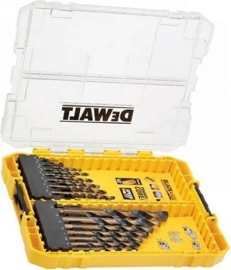 Set 21 copë Bit për metal DeWalt, HSS-G