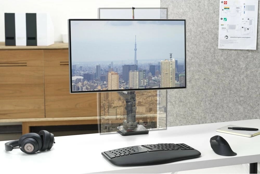 Krah monitori Kensington SmartFit Premium Heavy Duty, një monitor, deri 49 inç, 20 kg, i zi