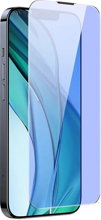Mbështjellës ekrani Baseus për iPhone 14 Plus/13 Pro Max, me filtër dritë blu, transparent