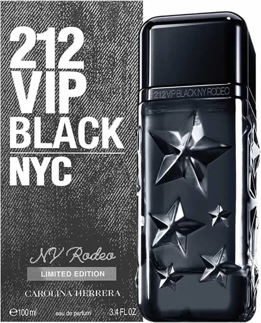 Eau de Parfum unisex Carolina Herrera 212 Vip Black NY Rodeo 100ml Limited Edition