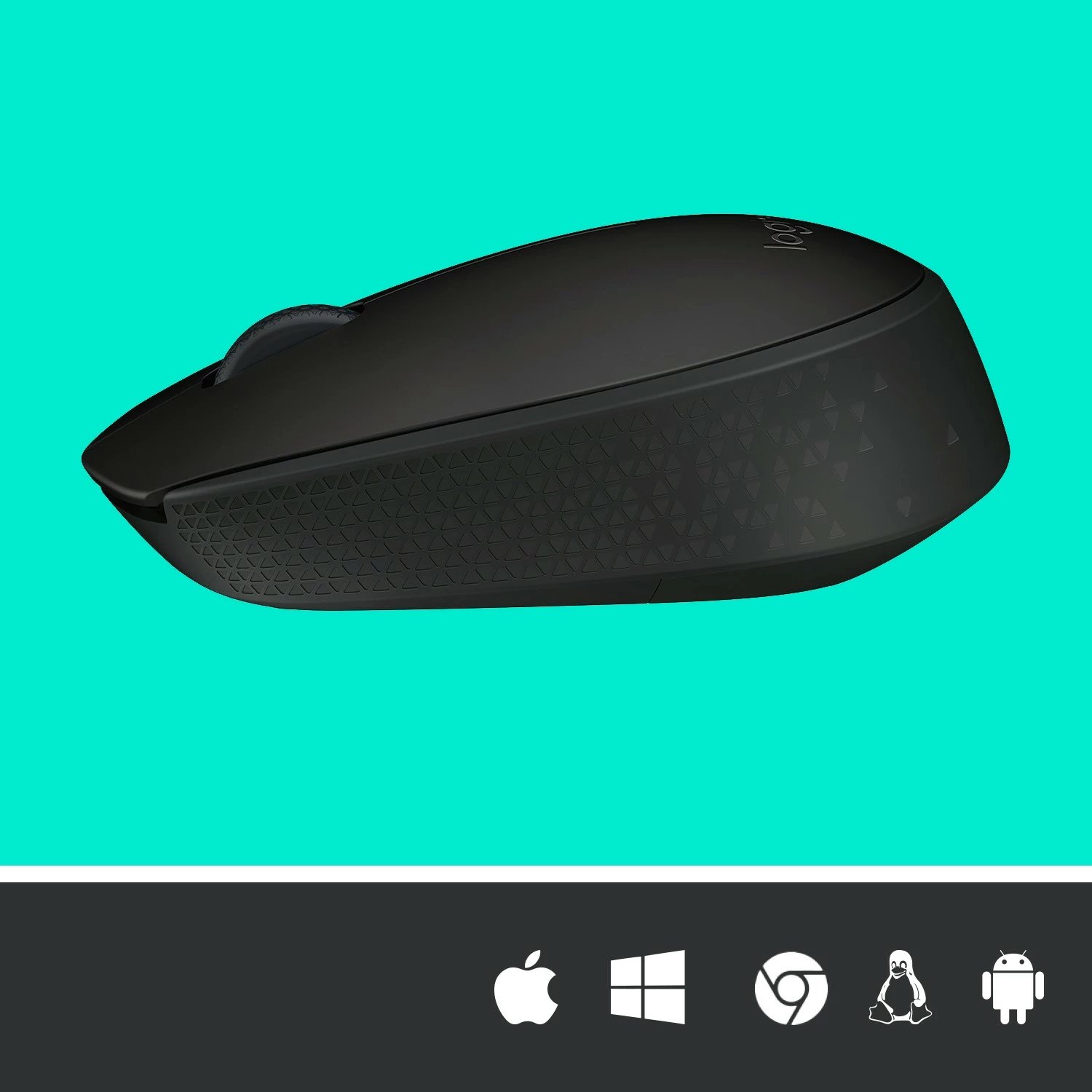 Maus Logitech M170 Wireless, Ambidextrous, Optical, RF Wireless, 1000 DPI, Black
