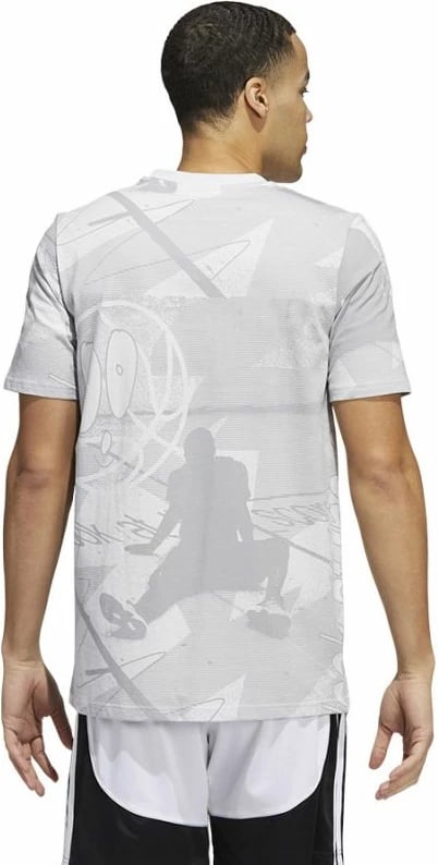 Maicë adidas për meshkuj, gri