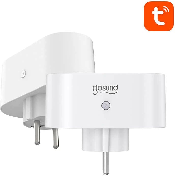 Prizë e mençur WiFi Gosund SP211, 2 copa (two-pack), 3500W, e bardhë