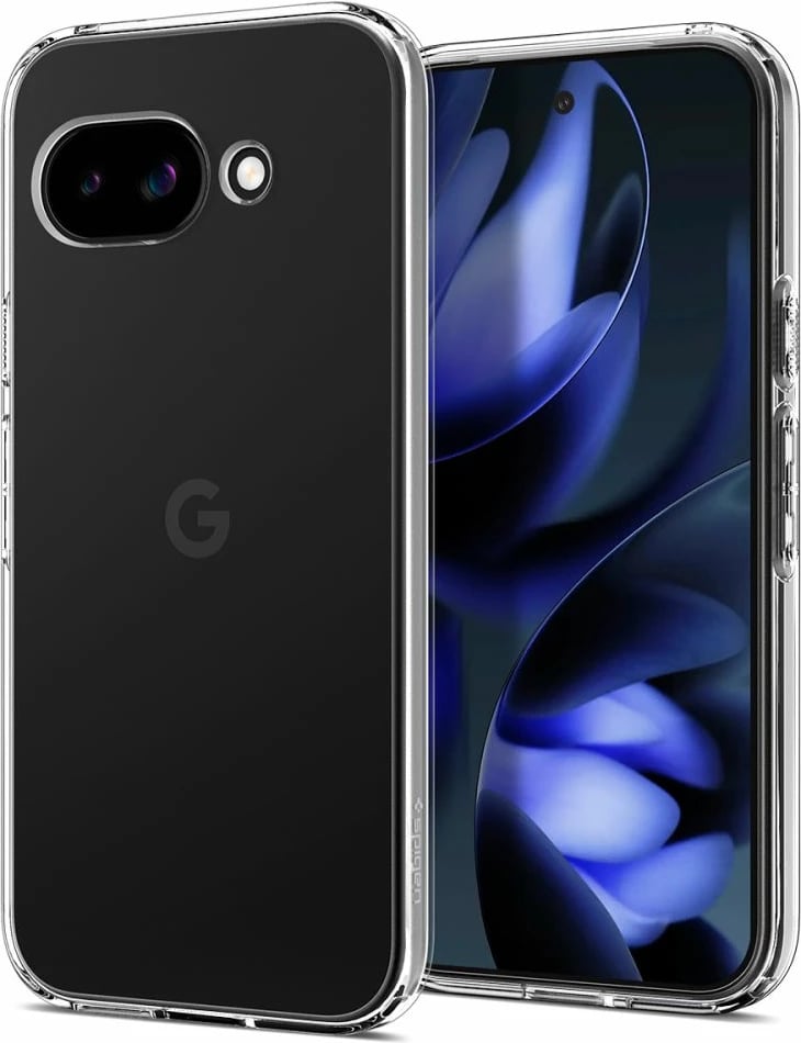 Mbështjellës Spigen Crystal Flex për Google Pixel 9A, Transparent