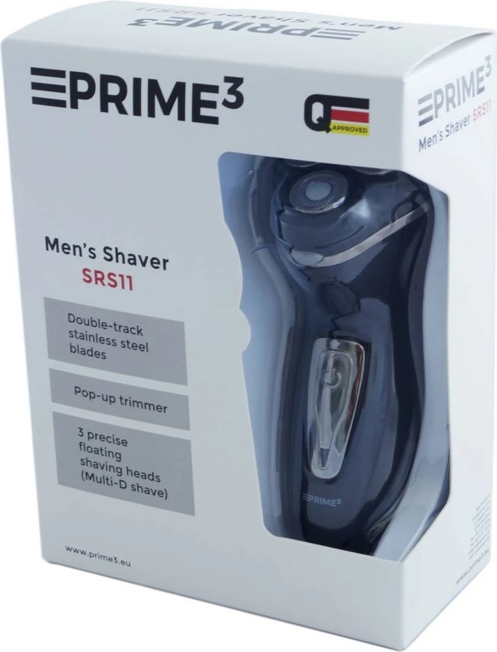 Makinë rroje PRIME3 SRS11, për meshkuj, e zezë