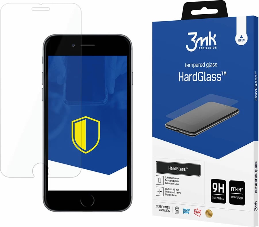 Xham mbrojtës 3mk HardGlass për iPhone 7/8, 9H