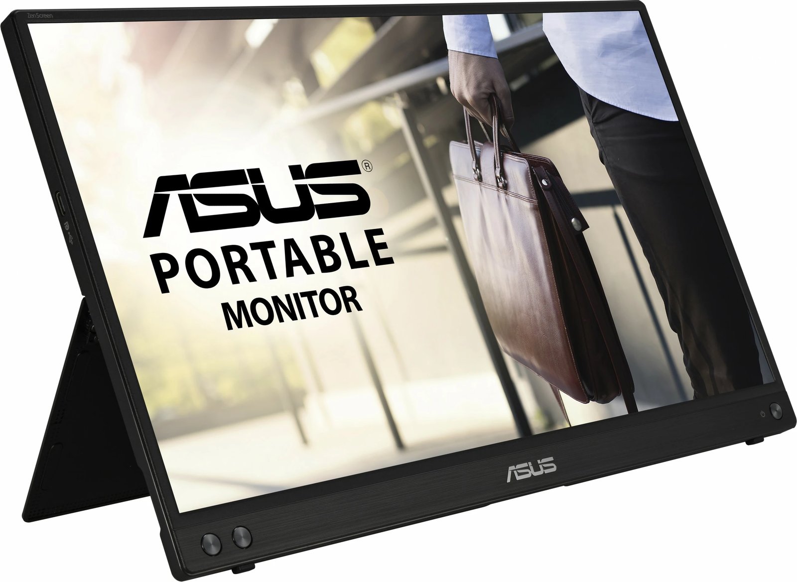 Monitor portativ ASUS MB16ACV, 15.6", Full HD, LED, Ngjyrë e zezë
