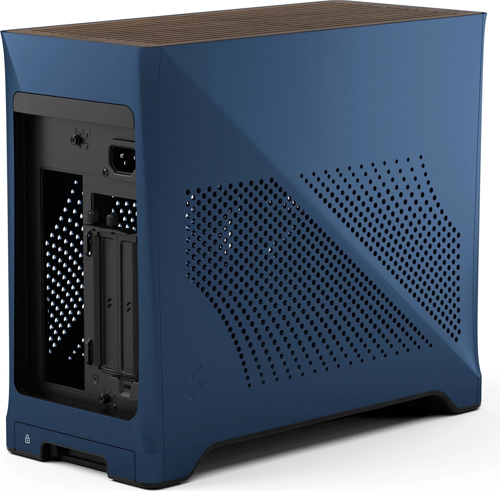 Kasë Fractal Design Era 2, Mini Tower, PC, 2.5", Blu Kasë Fractal Design Era 2, Mini Tower, PC, 2.5", Blu