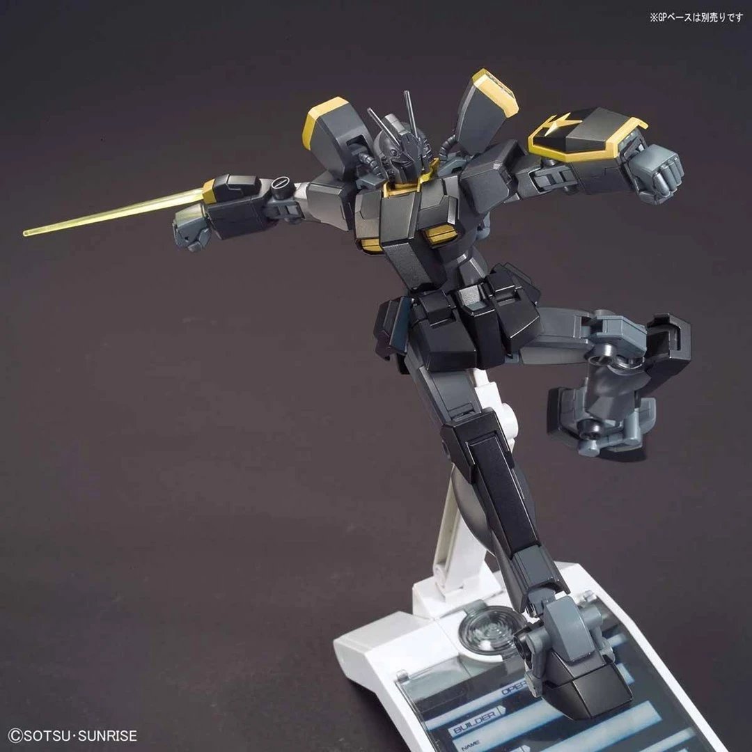 Model ndërtimi Bandai HGBF Gundam Lightning Black Warrior 1/144, i zi