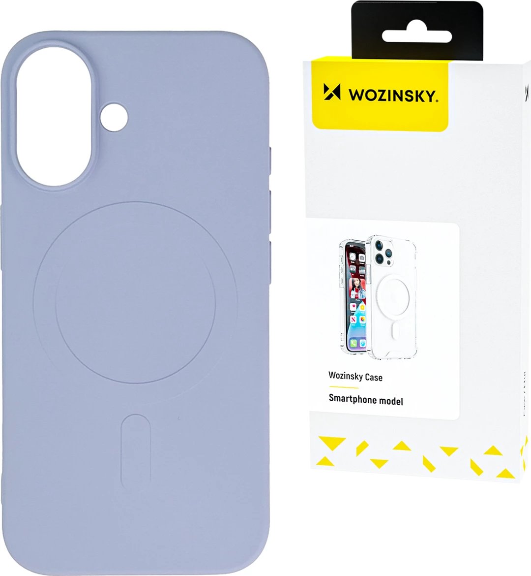 Mbështjellës Wozinsky Silicone Case MagSafe për Samsung Galaxy S25 Ultra, Violet