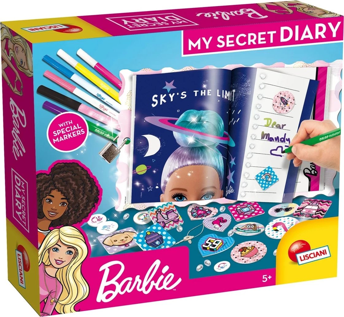 Ditari sekret Lisciani Barbie, për vajza