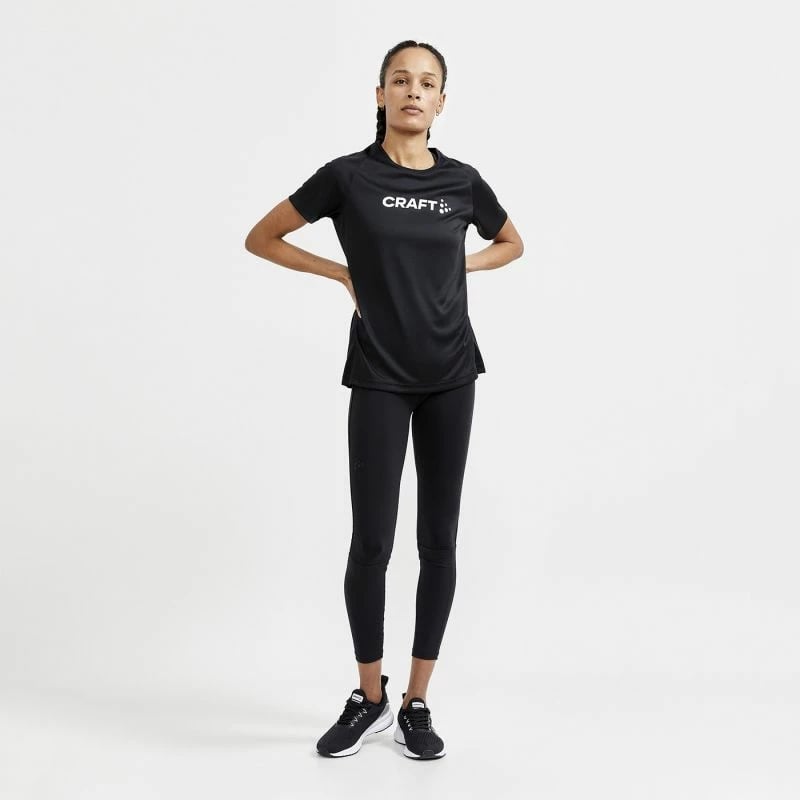 Maicë sportive për femra Craft, e zezë