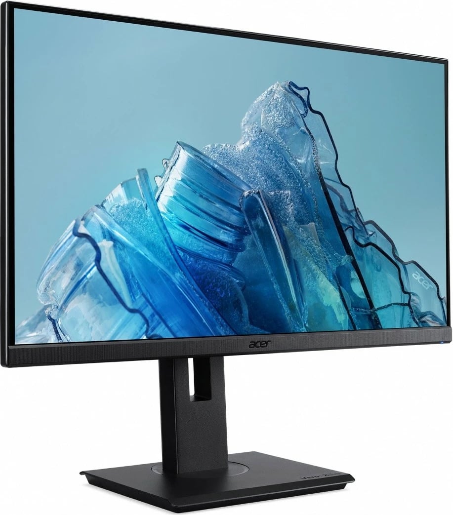 Monitor, Acer, Vero B7 B247Y G UM.QB7EE.G05, 24 inch IPS FHD 120Hz, AdaptiveSync, USB hub, HDMI DP VGA, altoparlantë, VESA 100x100, e zezë