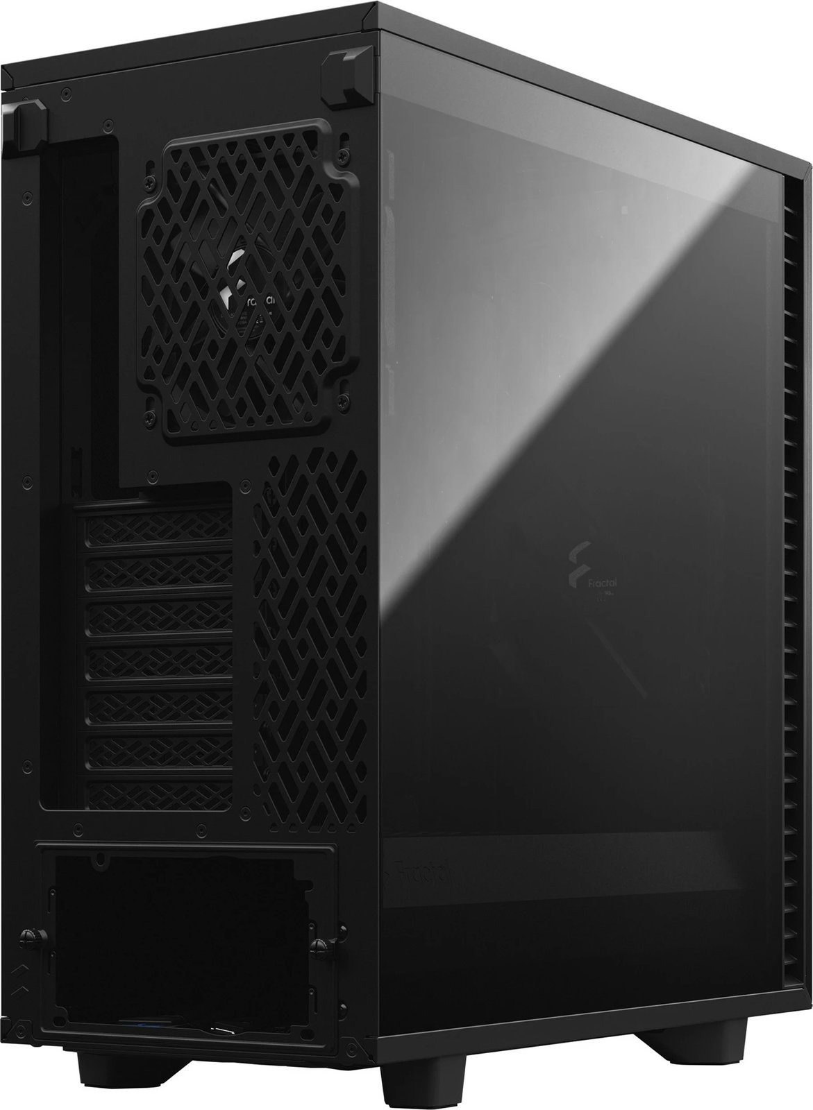 Kasë Fractal Design Define 7 Compact, Midi Tower, ATX, micro ATX, Micro-ITX, e zezë Kasë Fractal Design Define 7 Compact, Midi Tower, ATX, micro ATX, Micro-ITX, e zezë