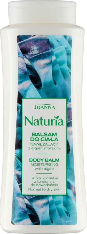 Balsam trupi për femra Joanna Naturia me algë deti, 500g