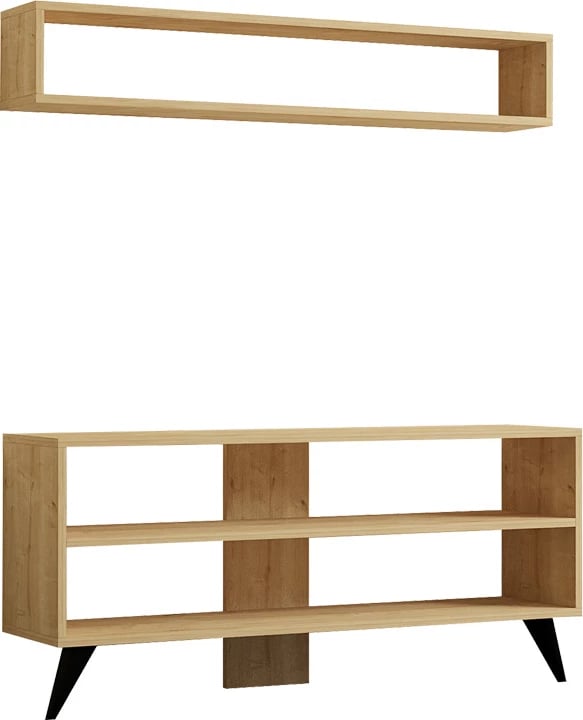 Set dhome ndenje Prestige, ngjyrë lisi, 120x29.6x50cm