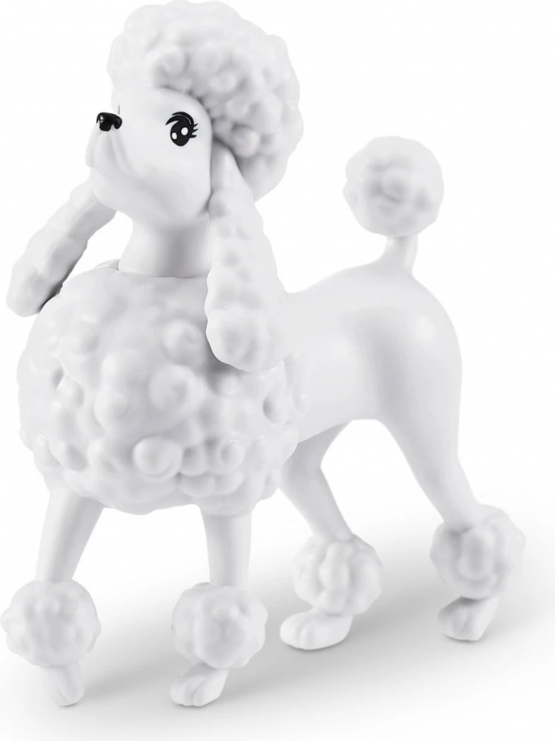 Set kukull Sparkle Girlz ZURU, 27 cm, me dy qenushë dhe litar shëtitje, për vajza