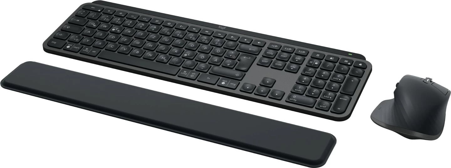 Set maus dhe tastierë Logitech MX Keys S Combo, QWERTZ DE, ngjyrë e bardhë