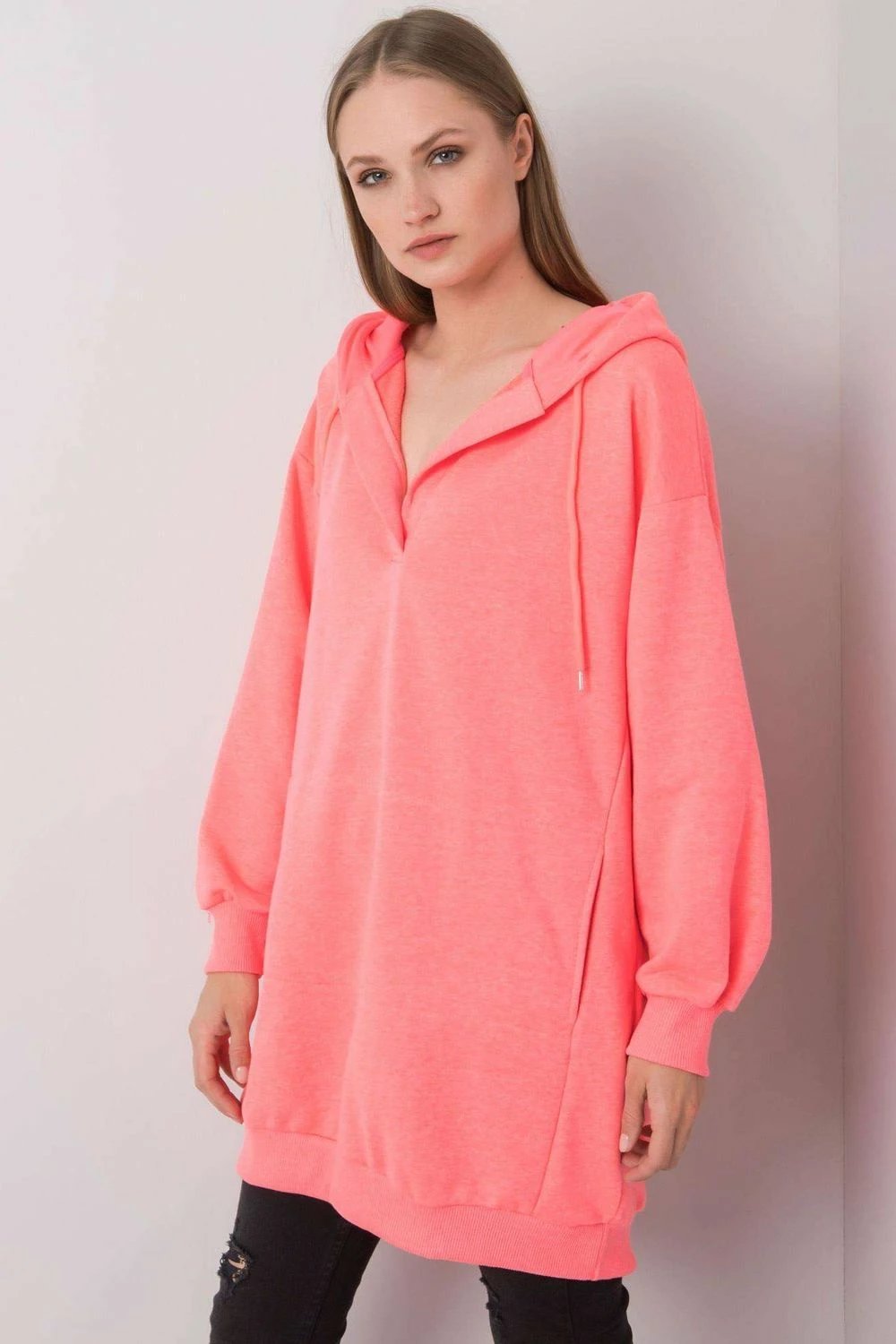 Bluzë duks për femra Ex Moda 172636, rozë