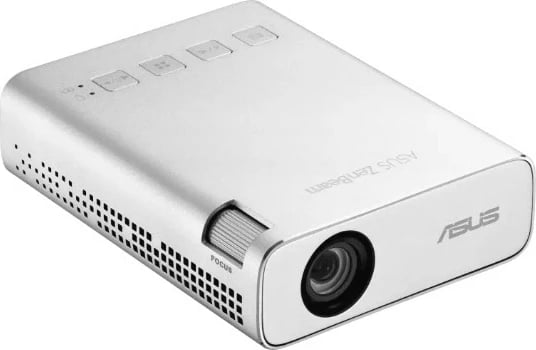 Projektor ASUS ZenBeam E1R, 200 ANSI lumens, LED, WVGA, argjendtë