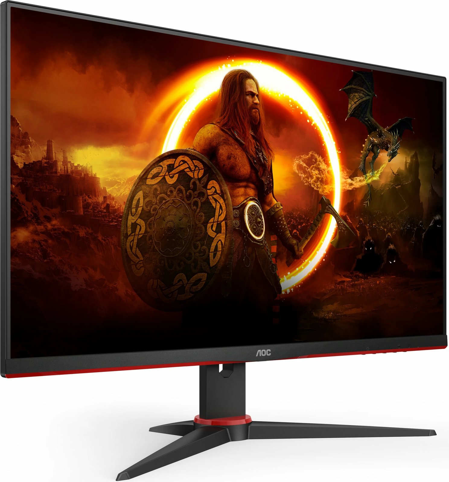 Monitor gaming AOC 24G2SPAE/BK, 23.8", 165Hz, 1ms, IPS, Full HD, i zi
