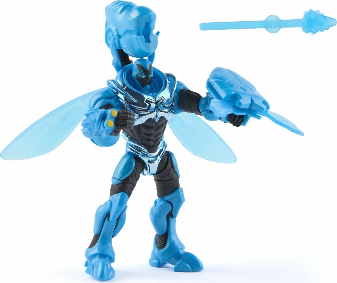 Figurë aksioni Spin Master DC Metal Force Blue Beetle, plastikë, blu