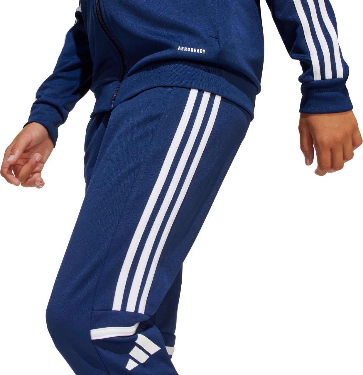 Pantallona sportive për fëmijë adidas, navy