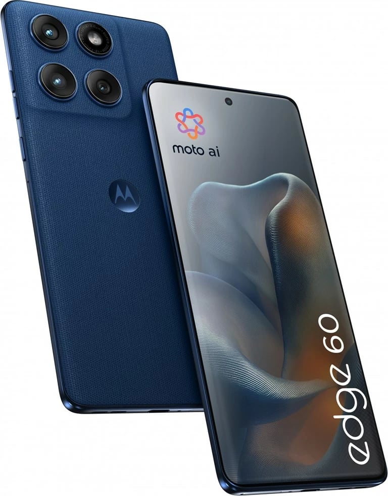 Celular Motorola edge 60, 6.67", 12 GB RAM, 256 GB, 5G, Blu