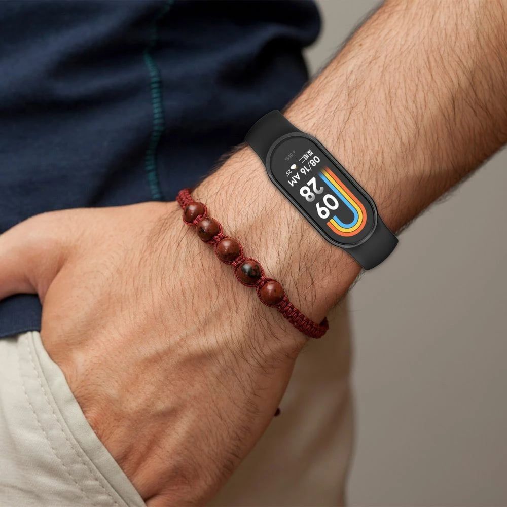 Rrip për orë të mençur Tech-Protect IconBand për Xiaomi Smart Band 8/8 NFC, i zi