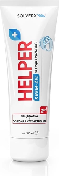 Krem për duar dhe thonj SOLVERX Helper Hand and Nail Cream-Gel 100ml