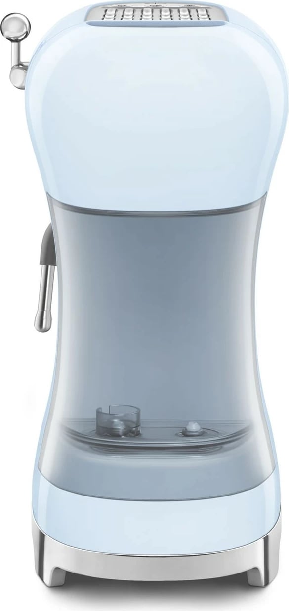 Ekspres SMEG ECF02PBEU, manual, 1.1L, 15 bar, pastell blu
