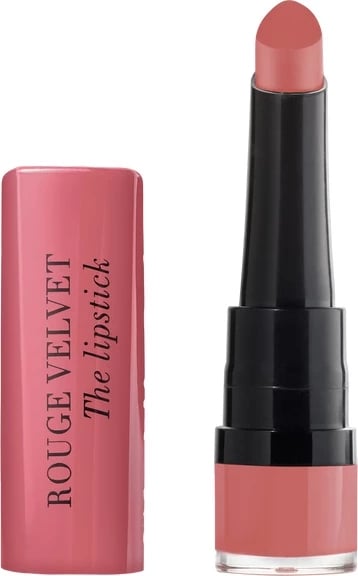 Buzëkuq mat Bourjois Rouge Velvet The Lipstick për femra 02 Flaming Rose 2.4g