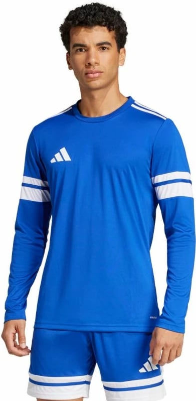 Fanellë me mëngë të gjata për meshkuj adidas, kaltër