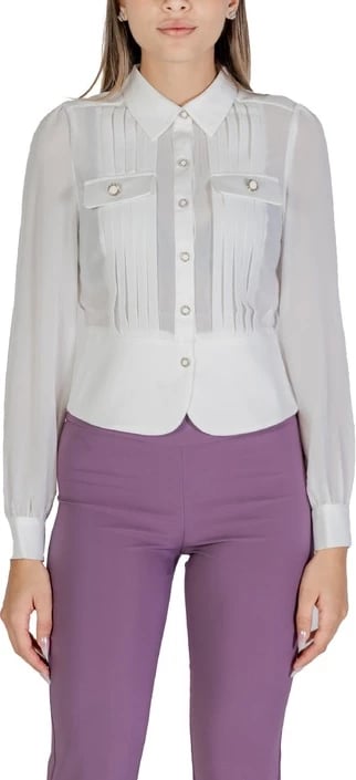 Këmishë Morgan De Toi femra, e bardhë