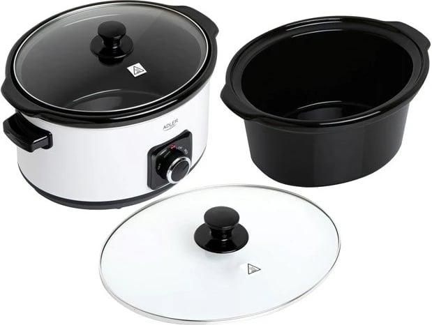 Gatues i ngadaltë Adler AD 6413W, 5.8 litra, Bardhë