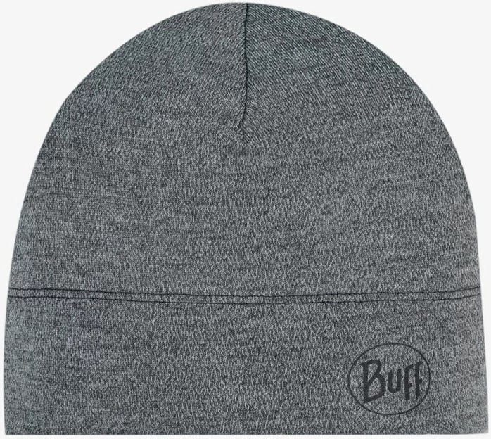 Kapelë Buff Midweight Merino Wool, Gri