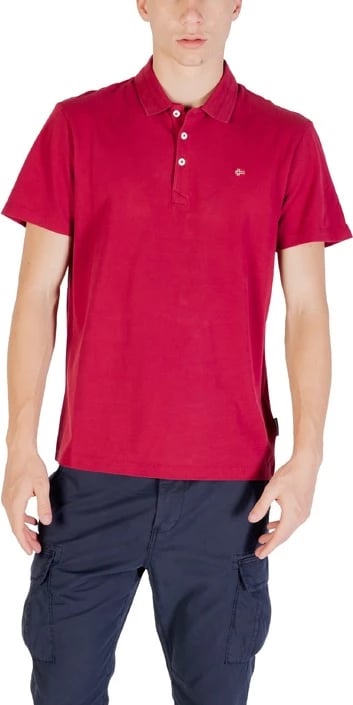 Polo për meshkuj Napapijri, bordeaux