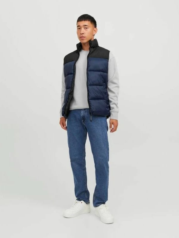 Jelek për meshkuj Jack & Jones Jjetoby, blu marin